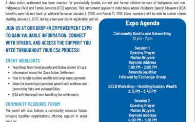 Plan to join: Empowerment Expo: Navigating Your Future with CSA Settlements